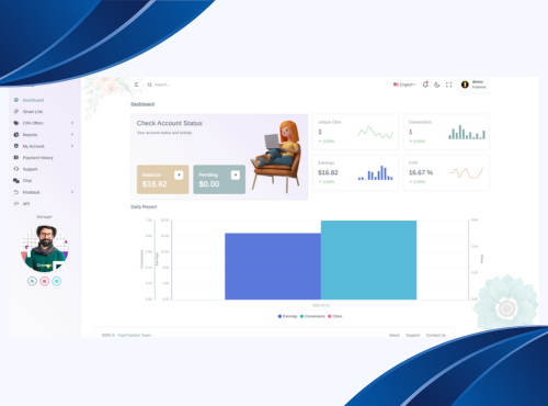 #8 Quantum Tracker (In-House) CPA & Affiliate Tracker With Lifetime Support